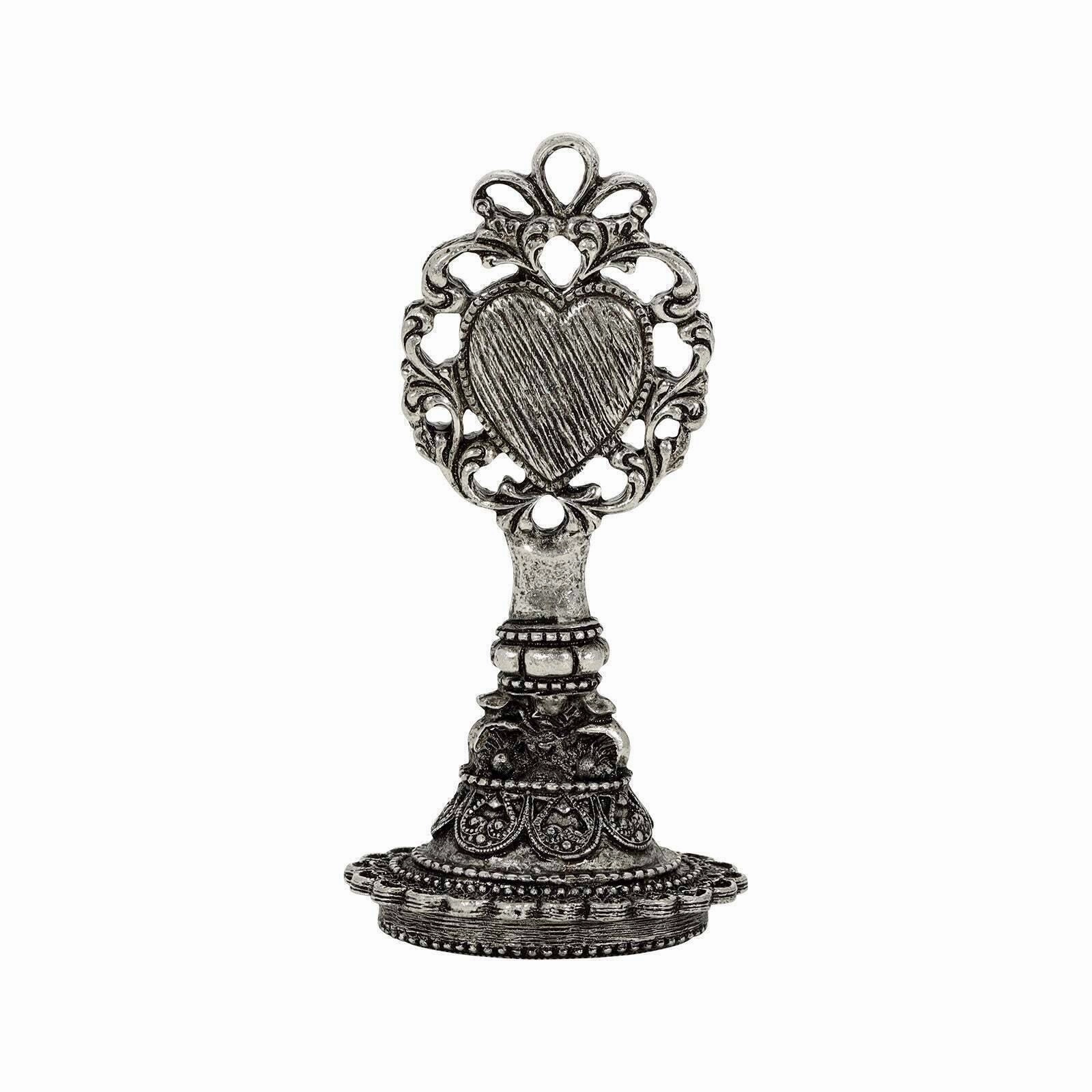 1928 Jewelry Heart Wax Seal Stamp