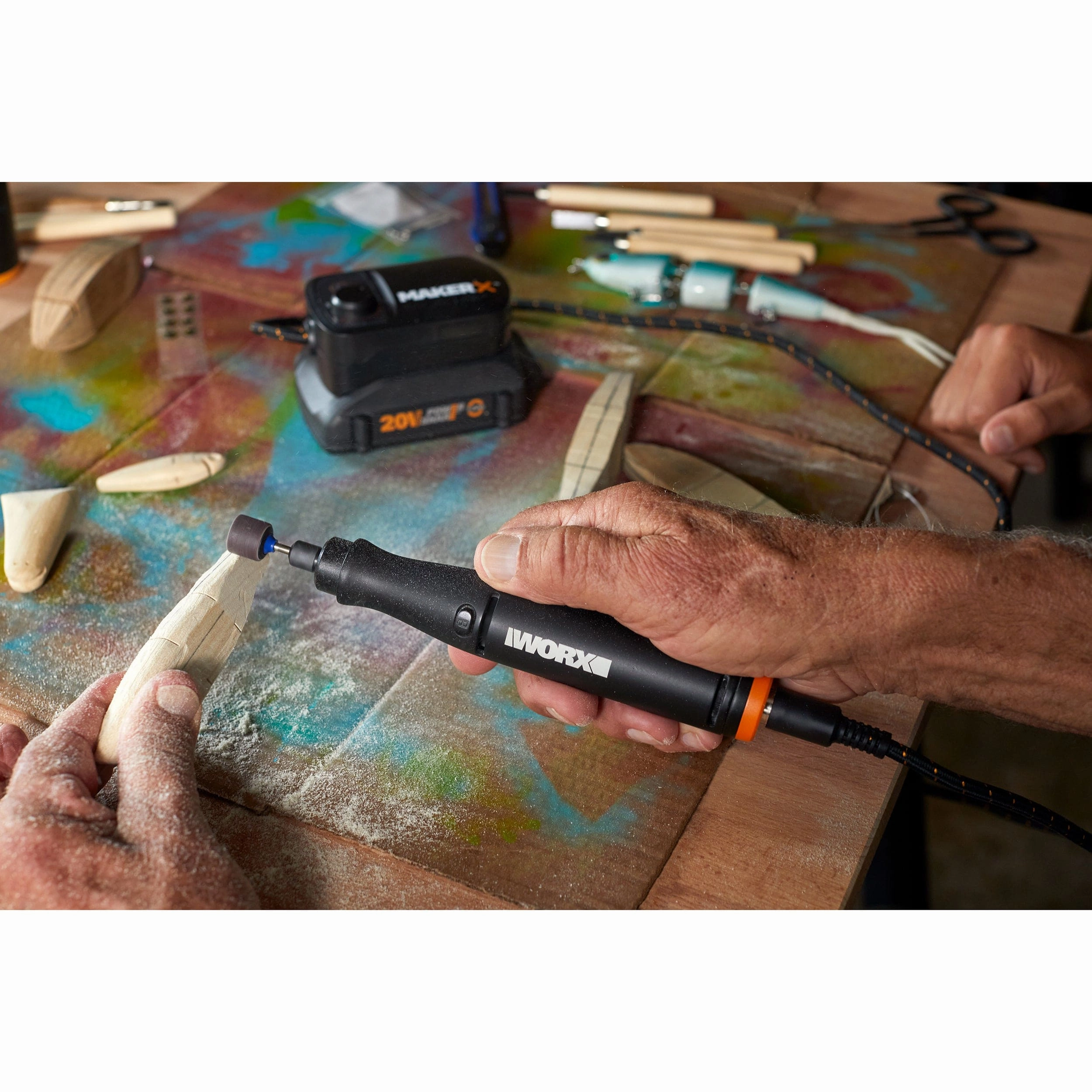20v Li-ion MakerX Rotary Tool Kit