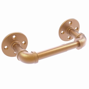2 Post Toilet Paper Holder, Brushed Bronze Finish