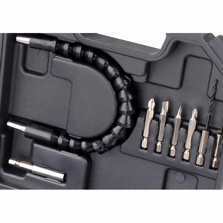 3.6V Lithium-Ion Rechargeable Screwdriver with 45 Piece Acce