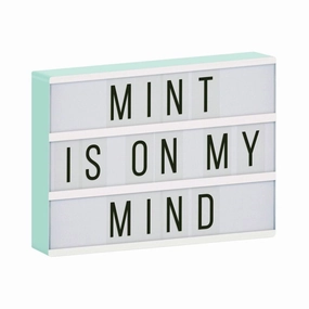 A Little Lovely Company Lightbox A4 - Mint