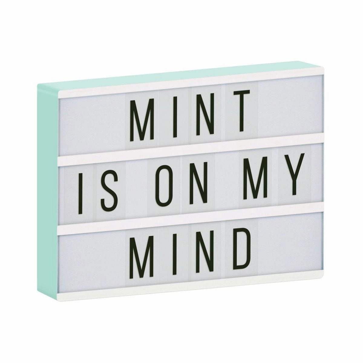 A Little Lovely Company Lightbox A4 - Mint