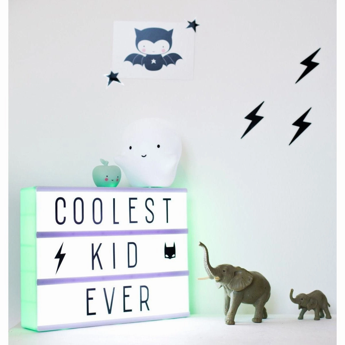 A Little Lovely Company Lightbox A4 - Mint