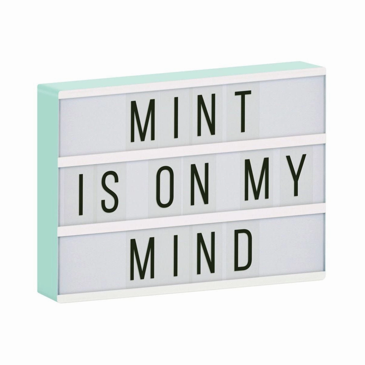 A Little Lovely Company Lightbox A4 - Mint