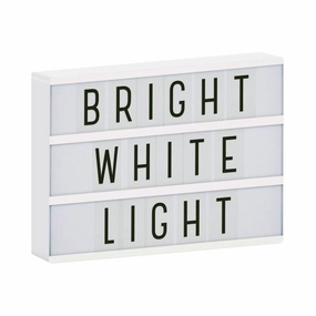 A Little Lovely Company Lightbox A4 - White
