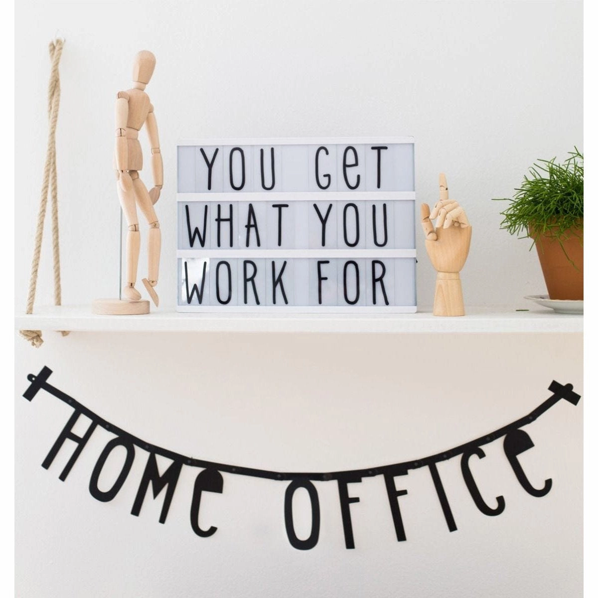 A Little Lovely Company Lightbox A4 - White