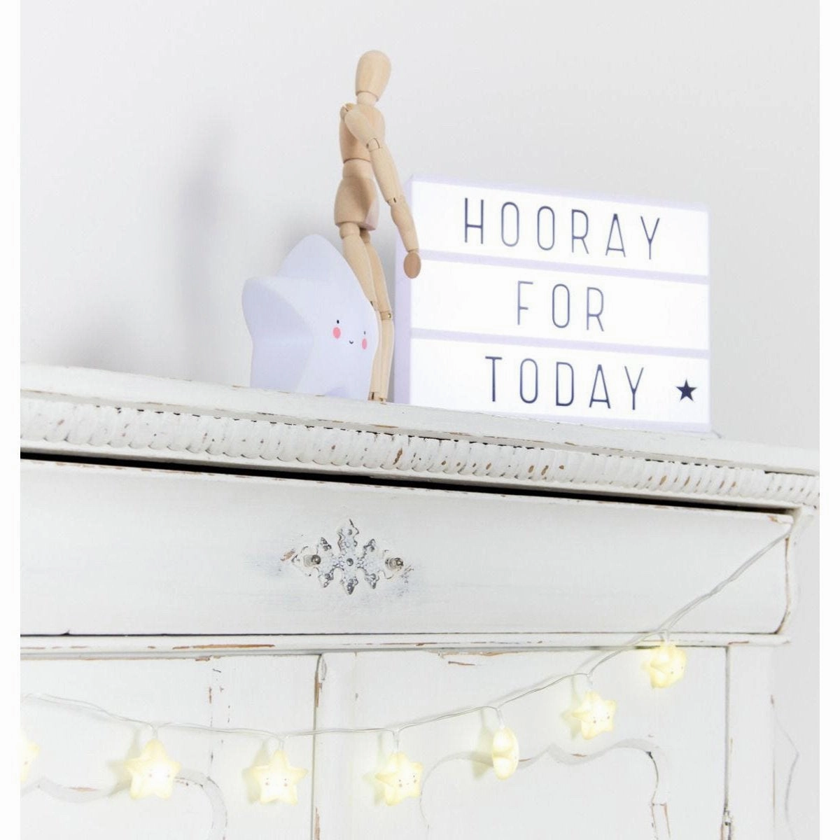 A Little Lovely Company Lightbox A4 - White