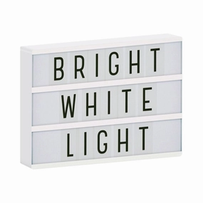 A Little Lovely Company Lightbox A4 - White