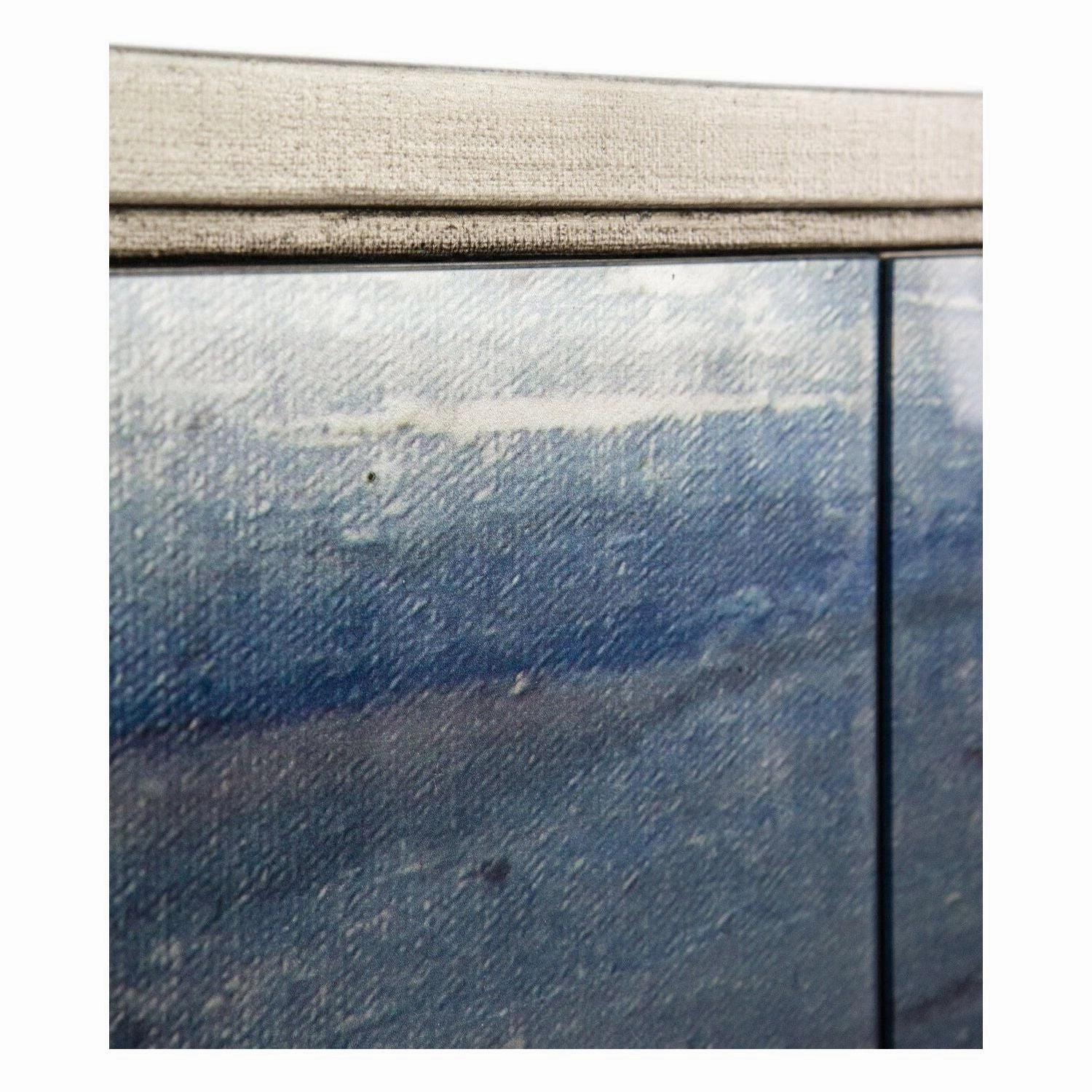 Alden Four-Door Cabinet - Silver