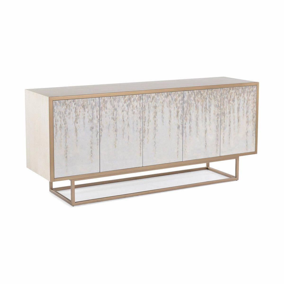 Alden Hill Sideboard - White - Wood. Ash