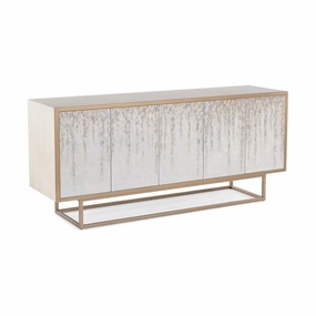 Alden Hill Sideboard - White - Wood. Ash