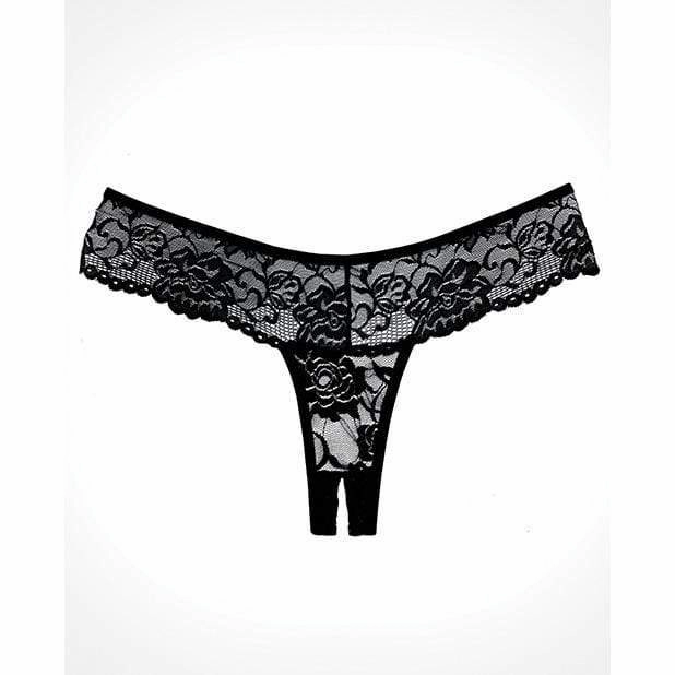 Allure Lingerie - Adore Chiqui Love Thong O/S (Black)