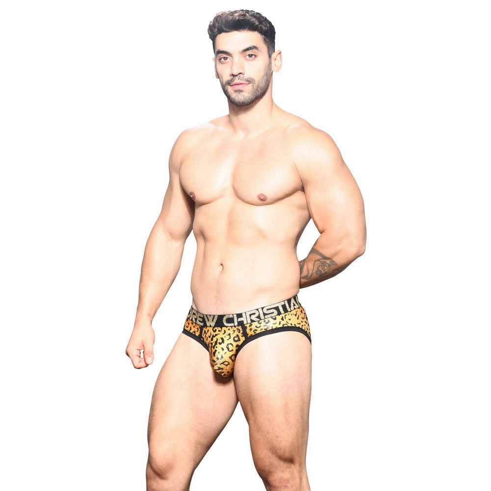 Andrew Christian Almost Naked - Glam Leopard Brief
