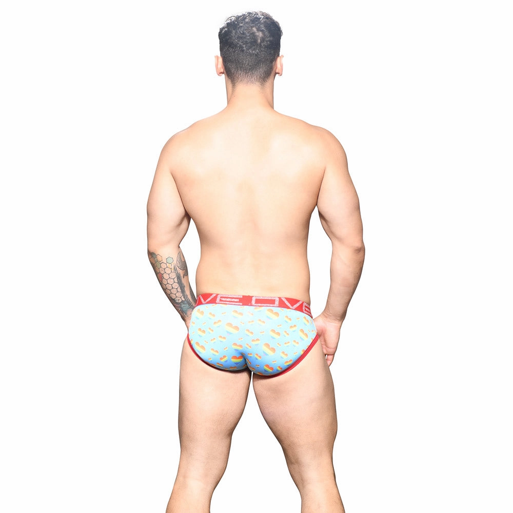 Andrew Christian Almost Naked - Love Pride Hearts Brief