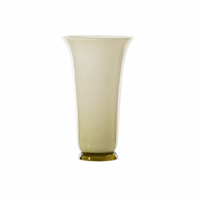Anni Trenta Tall Vase by Venini - Paglierino