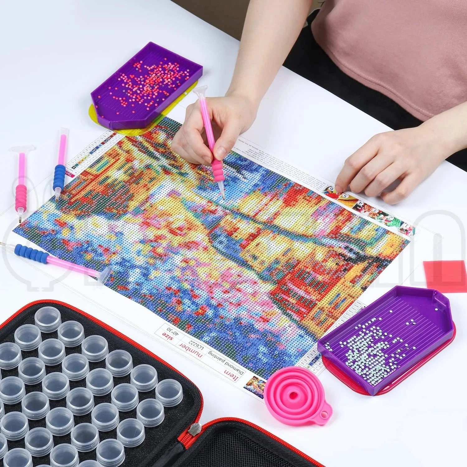 AoiSouk Diamond Painting Accessories Storage Bag