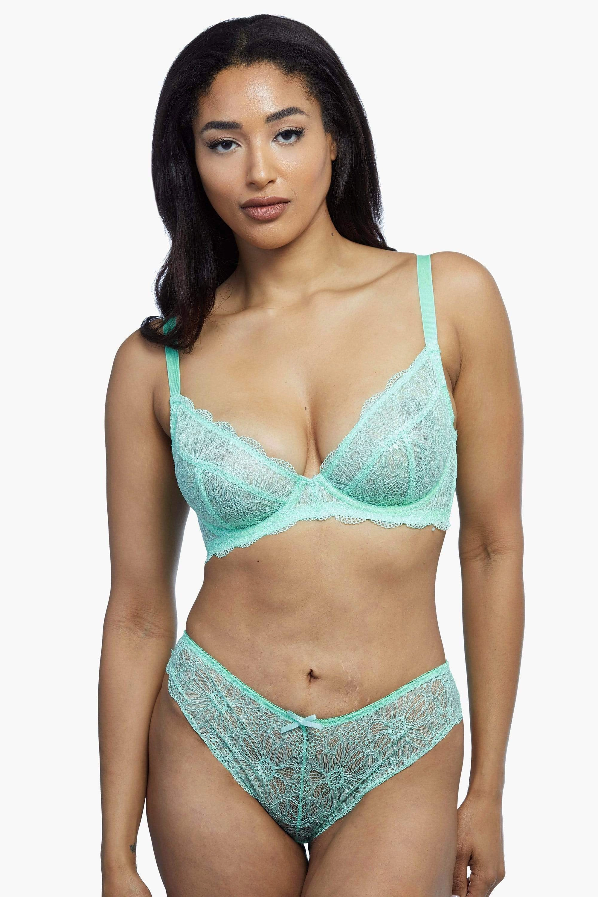 Ariana Everyday Lace Brief Mint