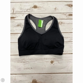 Athletic Bra By Cme In Black & Grey. Size: Xl