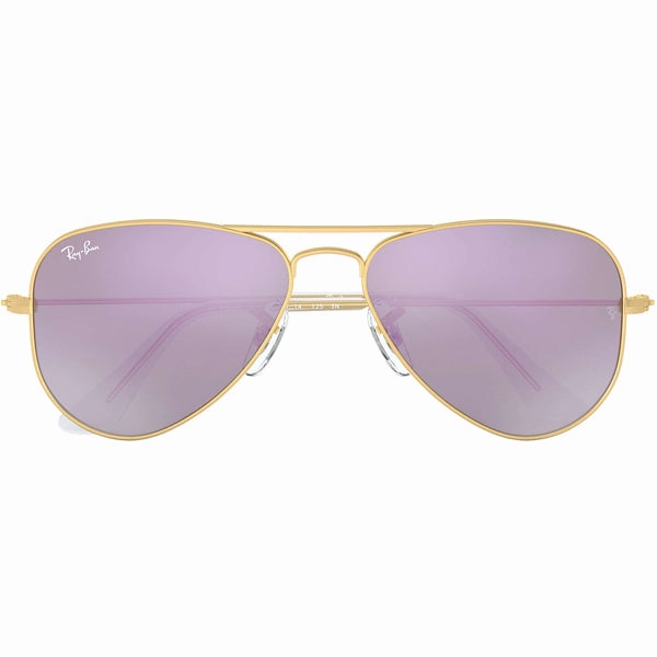 Aviator Junior - Gold/Lillac Mirror