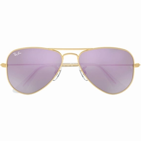 Aviator Junior - Gold/Lillac Mirror
