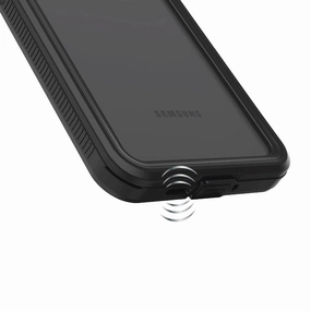Body Glove 100090243 Tidal Waterproof Phone Case for Samsung Galaxy S24  5G - Black/Clear