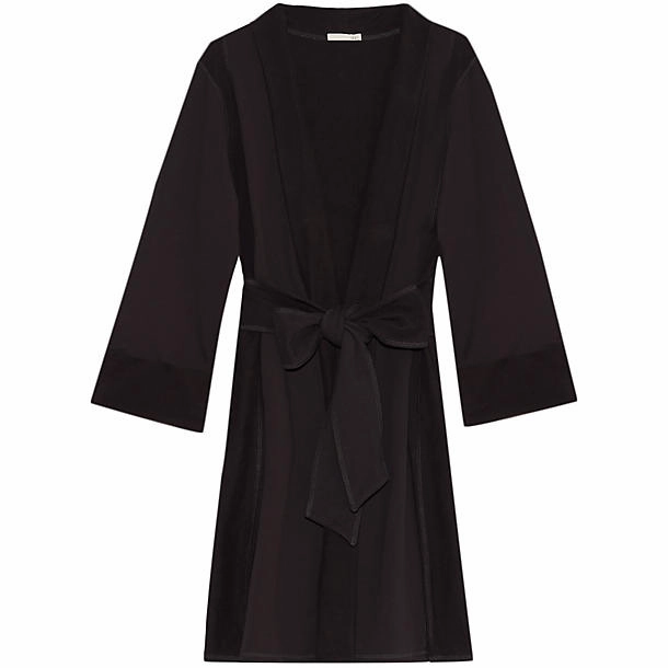 Brushed Cotton Fleece Robe