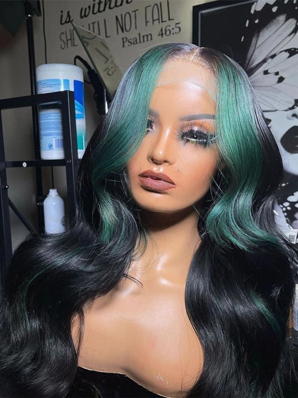 Chinalacewig  New Fashion Highlight 360 HD Lace Wig With Elastic Band NCF131