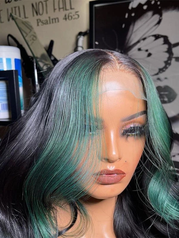 Chinalacewig  New Fashion Highlight 360 HD Lace Wig With Elastic Band NCF131