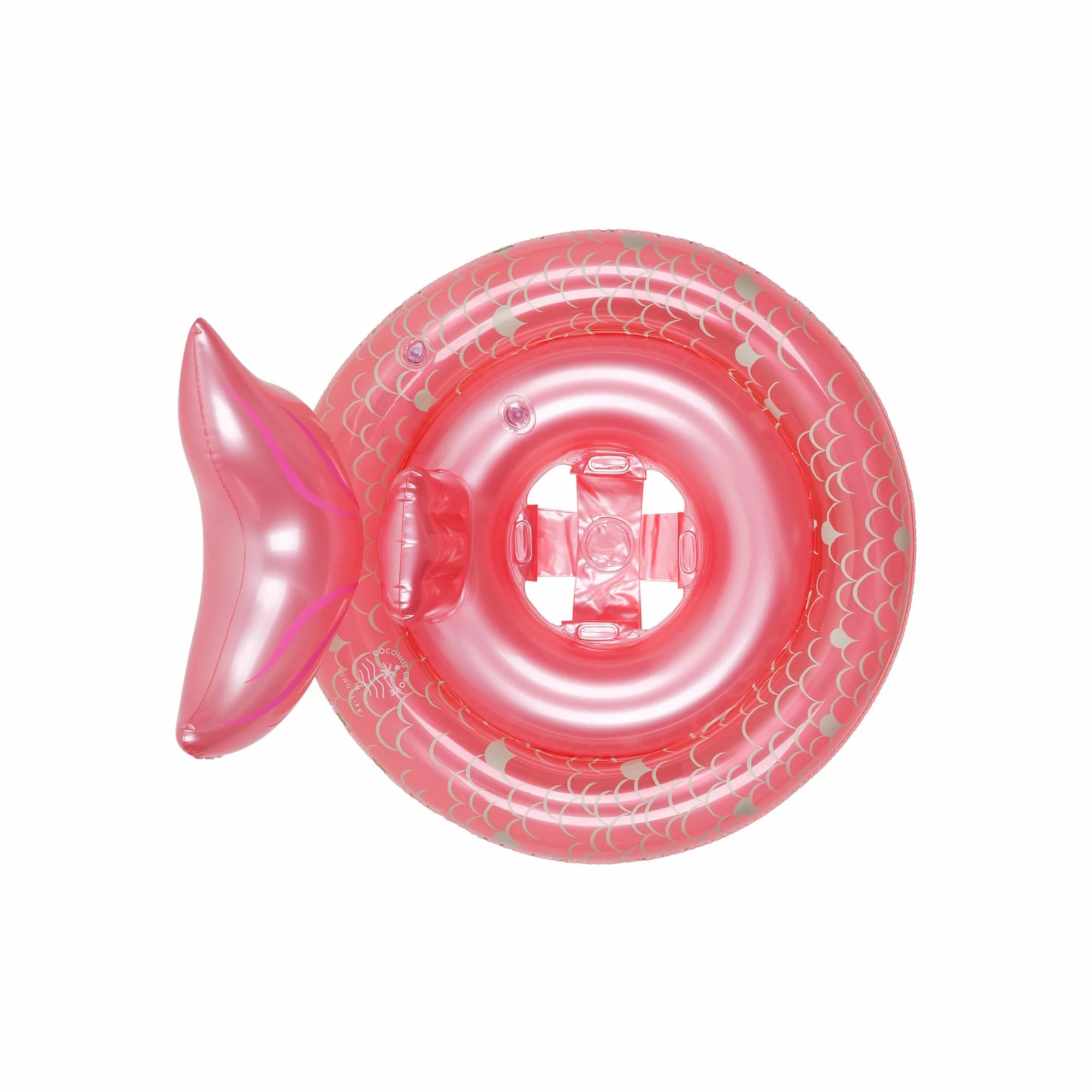 Coconut Grove by Sunnylife CG5BABME Baby, Girl Inflatable Pool Float Toy Pearl the Mermaid, Pink-Age 12-24 Months