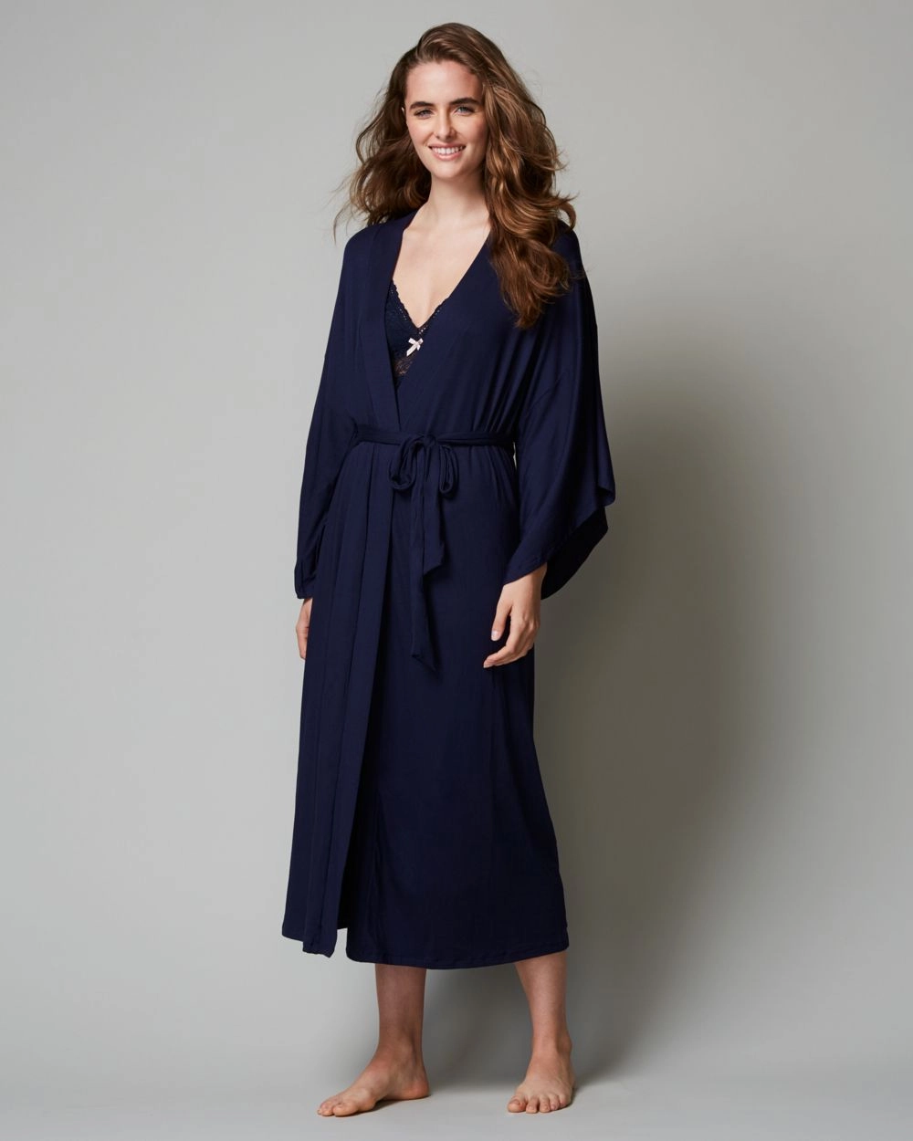 Colette Long Kimono Robe