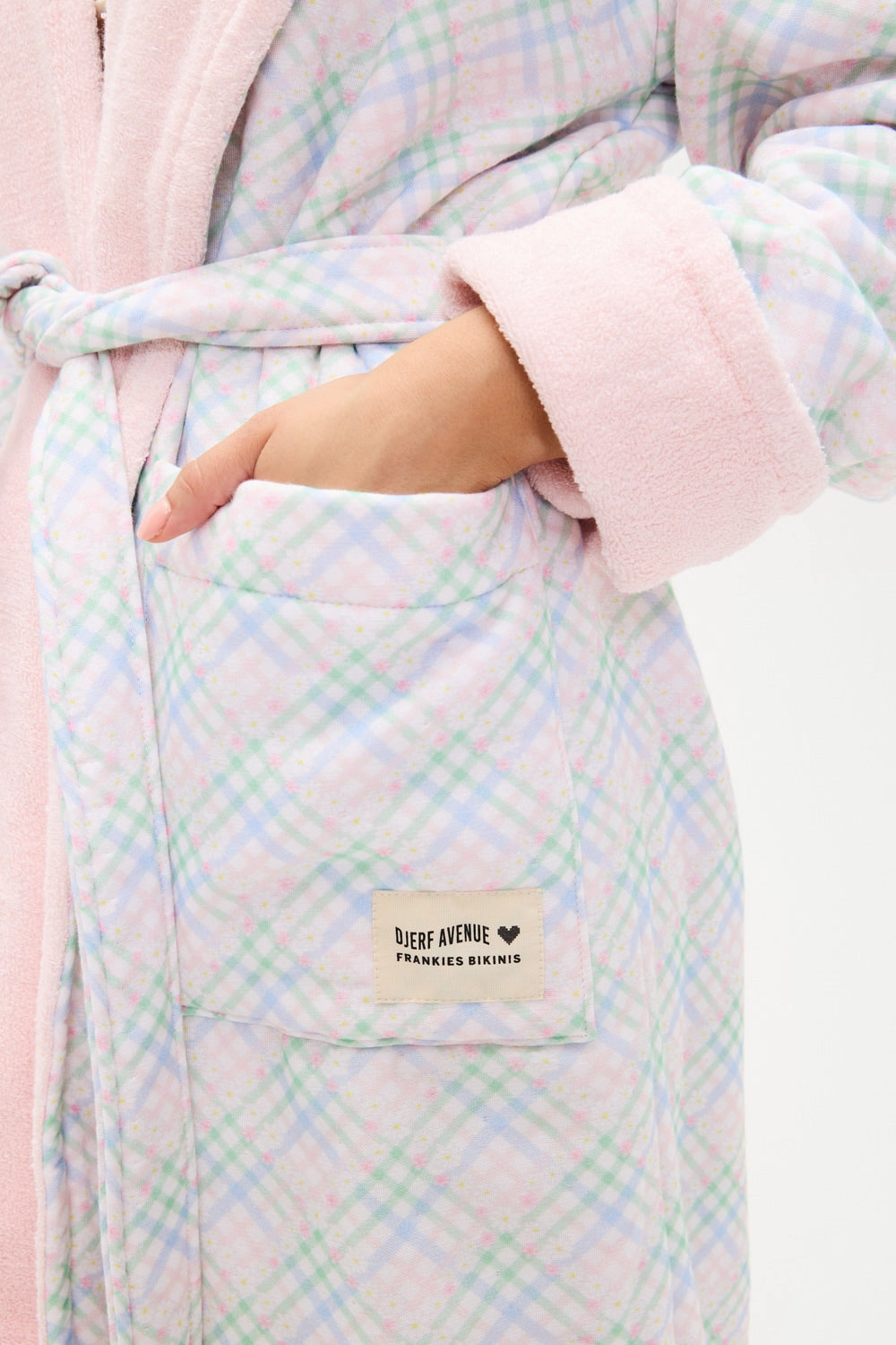 Contrast Robe - Cottage Meadow