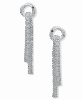 CZ Linear Post Earrings