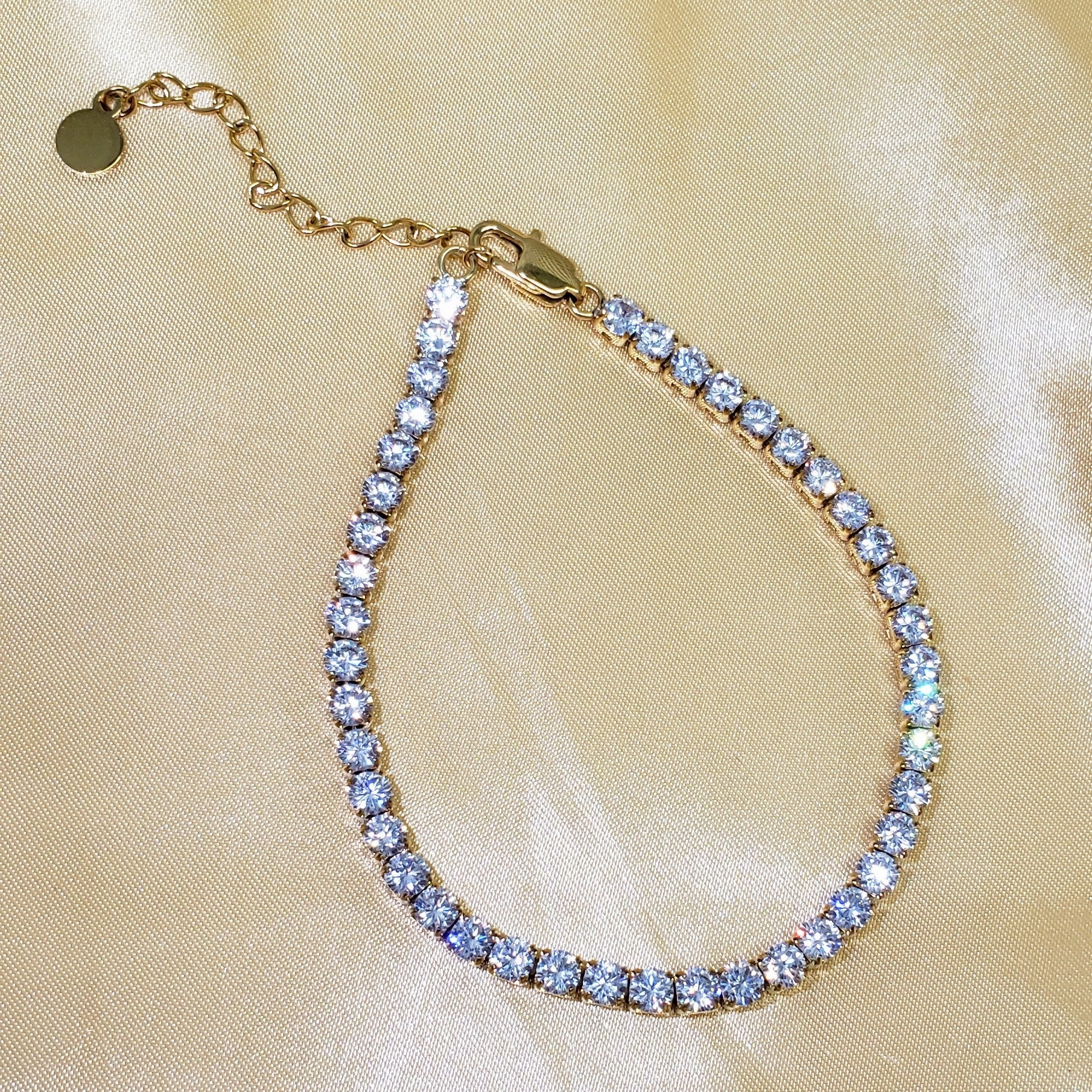 Diamond Tennis Anklet