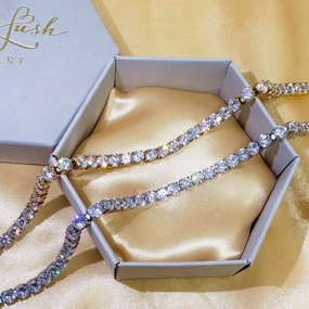 Diamond Tennis Anklet