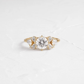 Early Morning Ring, Round Cut