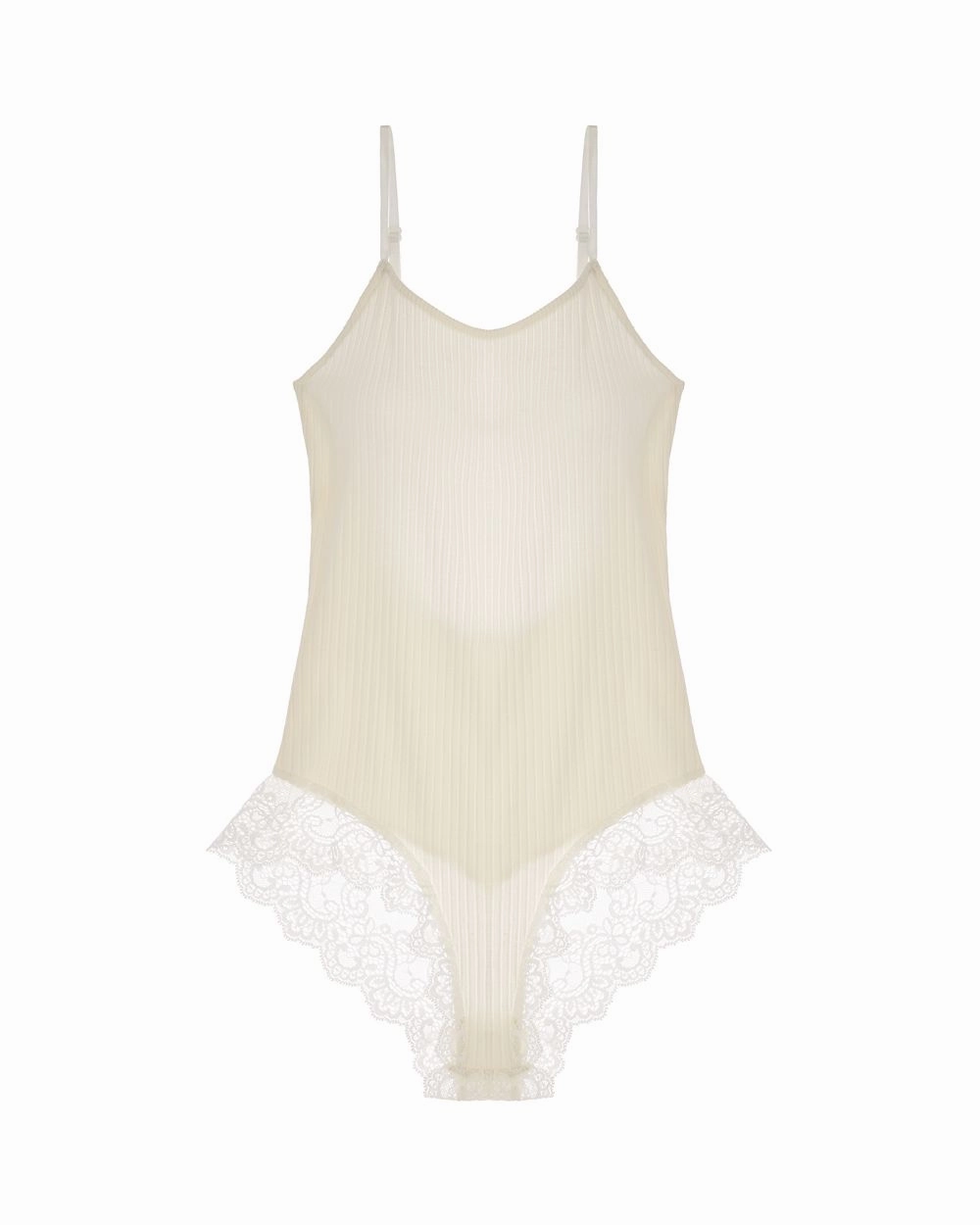 Eco Rib with Lace Low Back Body