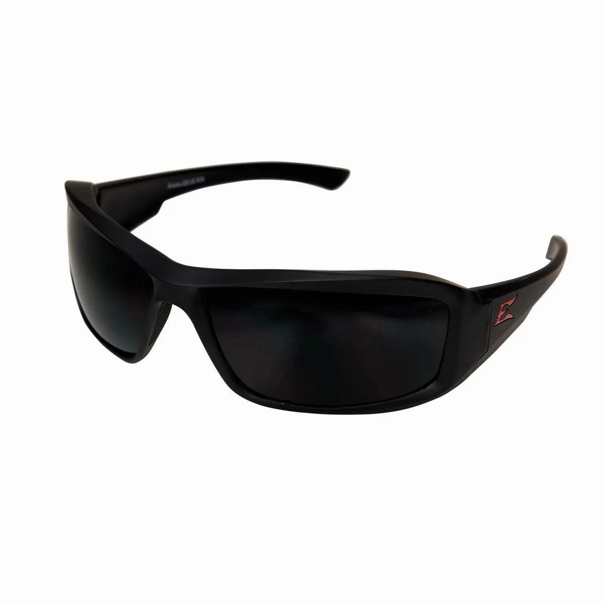 Edge TXB436 - Brazeau Torque - Matte Black w/ Red "E" / Polarized Smoke Lens