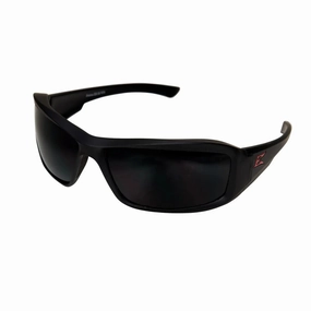 Edge TXB436 - Brazeau Torque - Matte Black w/ Red "E" / Polarized Smoke Lens