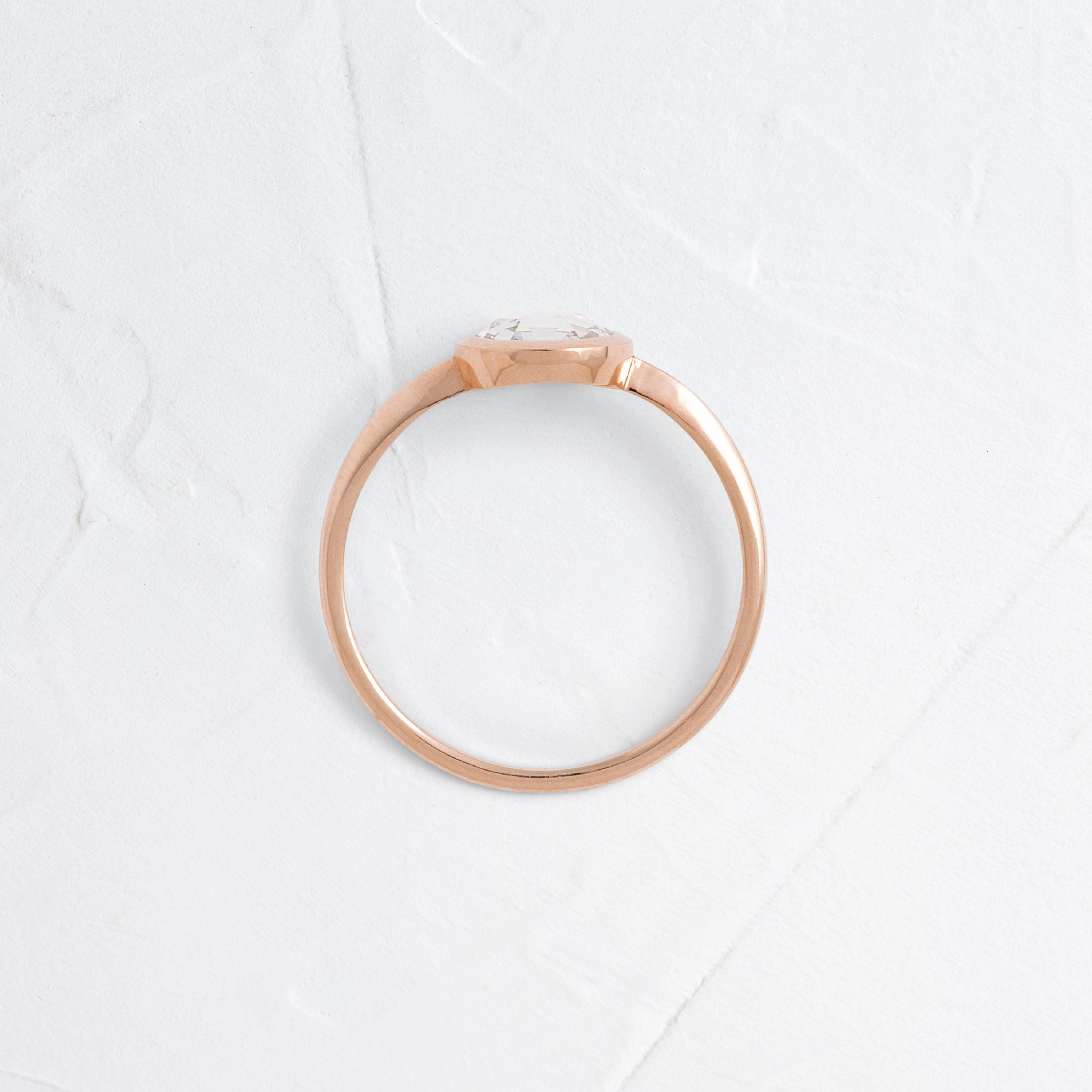 Edifice Ring, Rose Cut