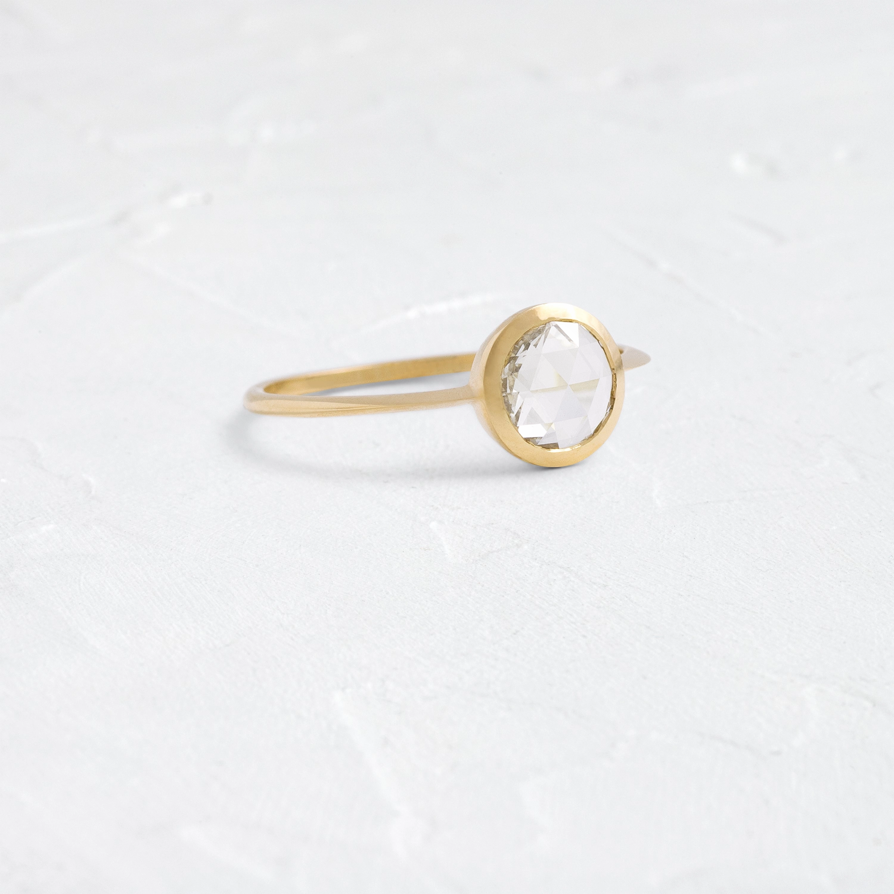 Edifice Ring, Rose Cut