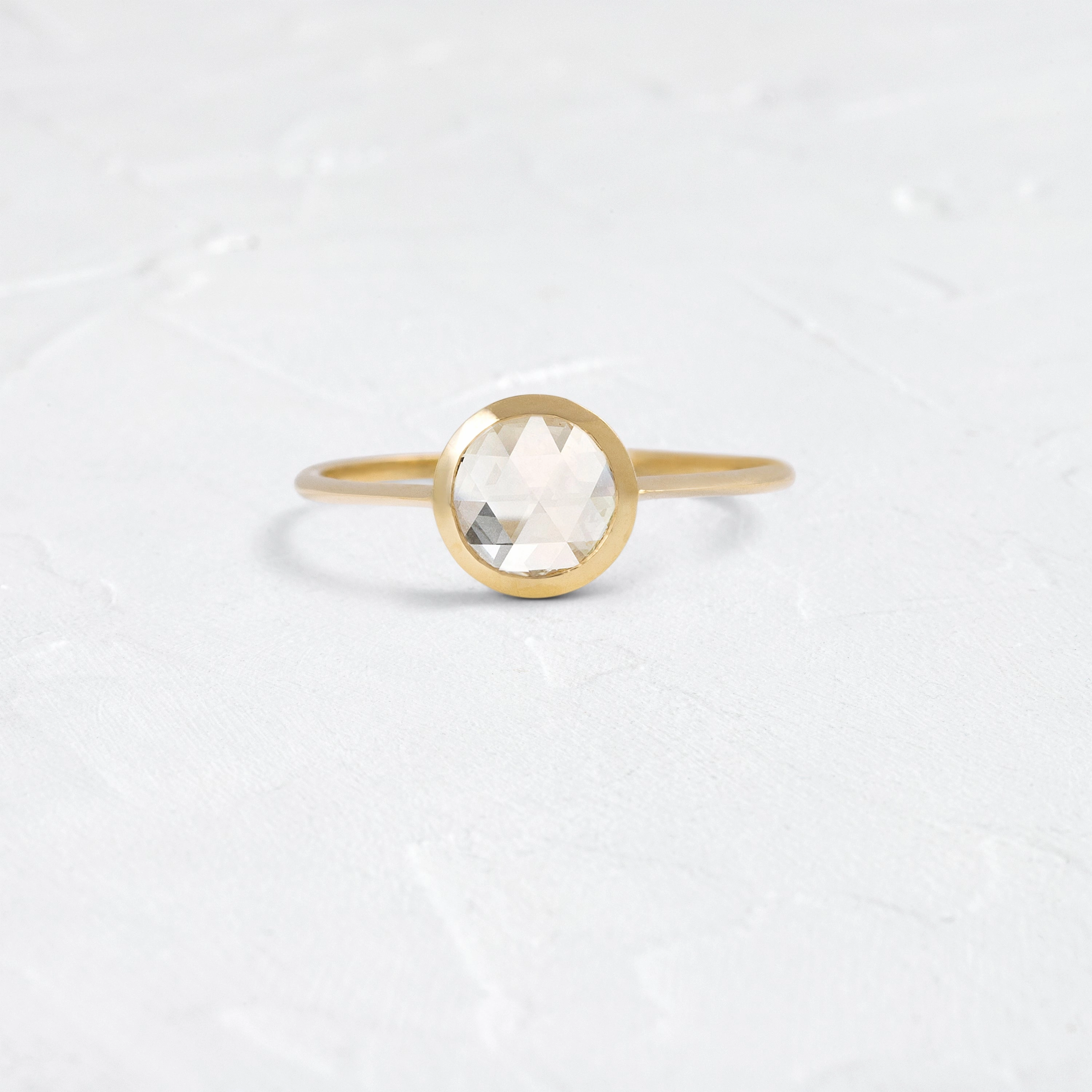 Edifice Ring, Rose Cut