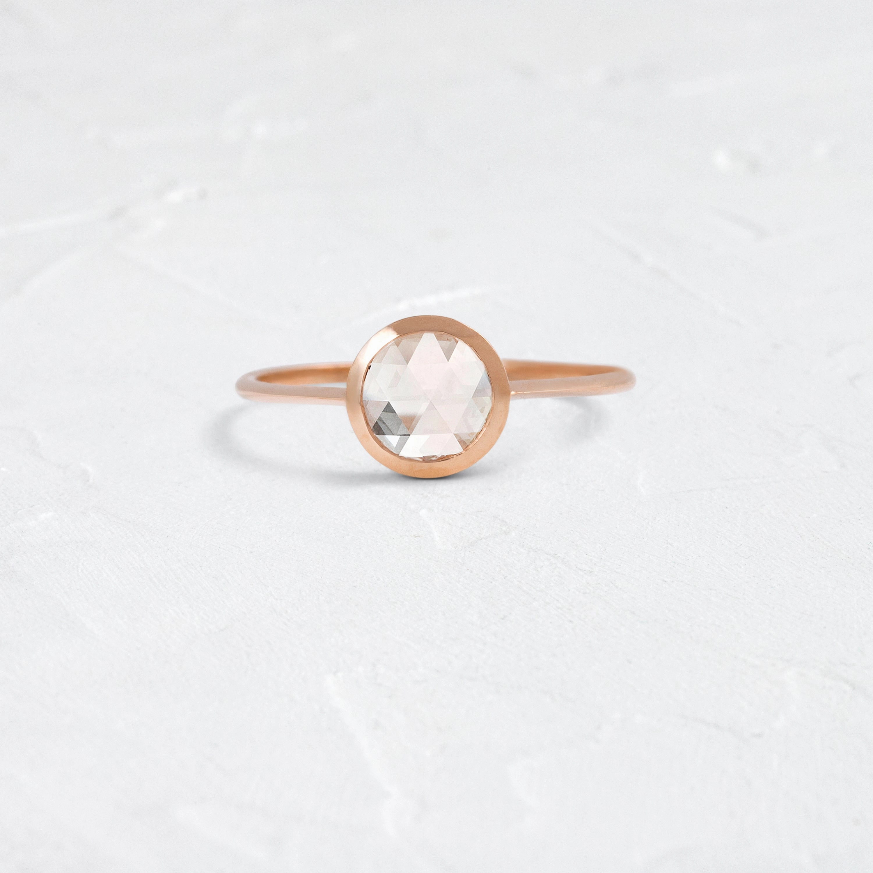 Edifice Ring, Rose Cut