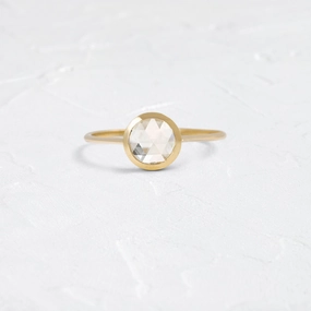 Edifice Ring, Rose Cut