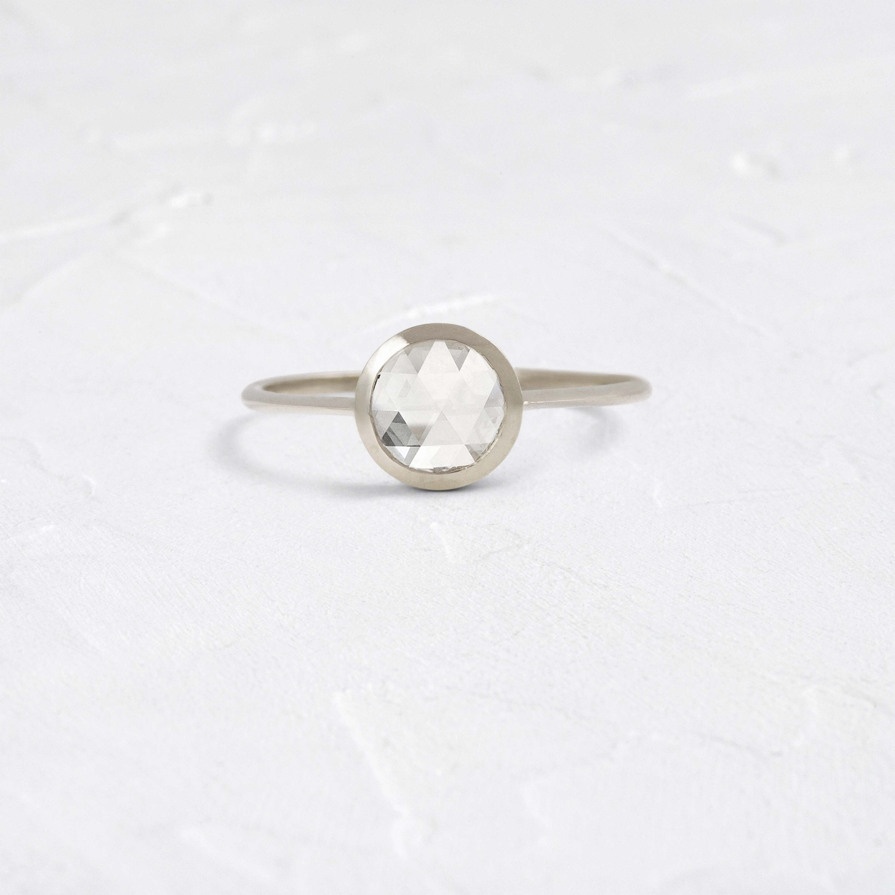 Edifice Ring, Rose Cut