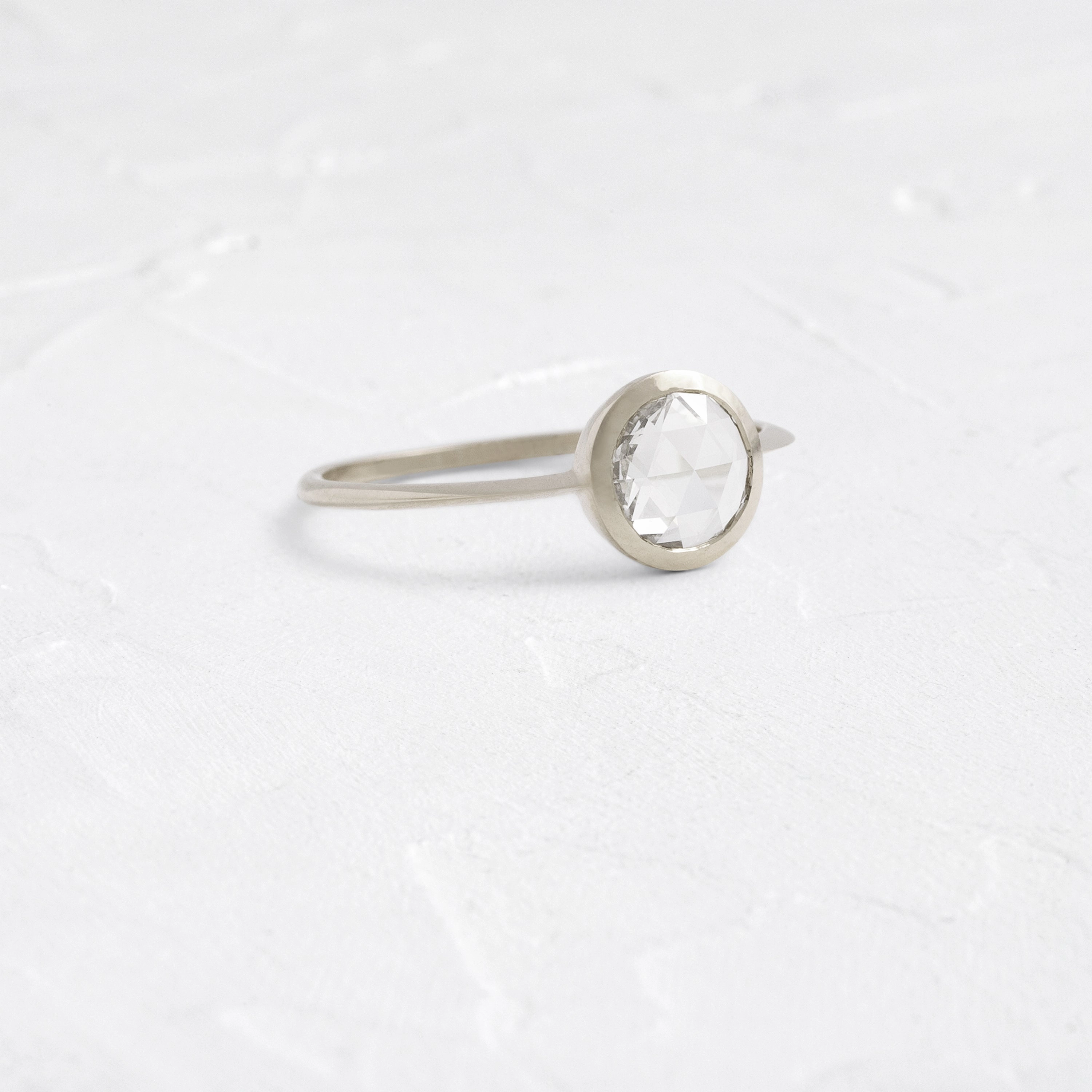Edifice Ring, Rose Cut