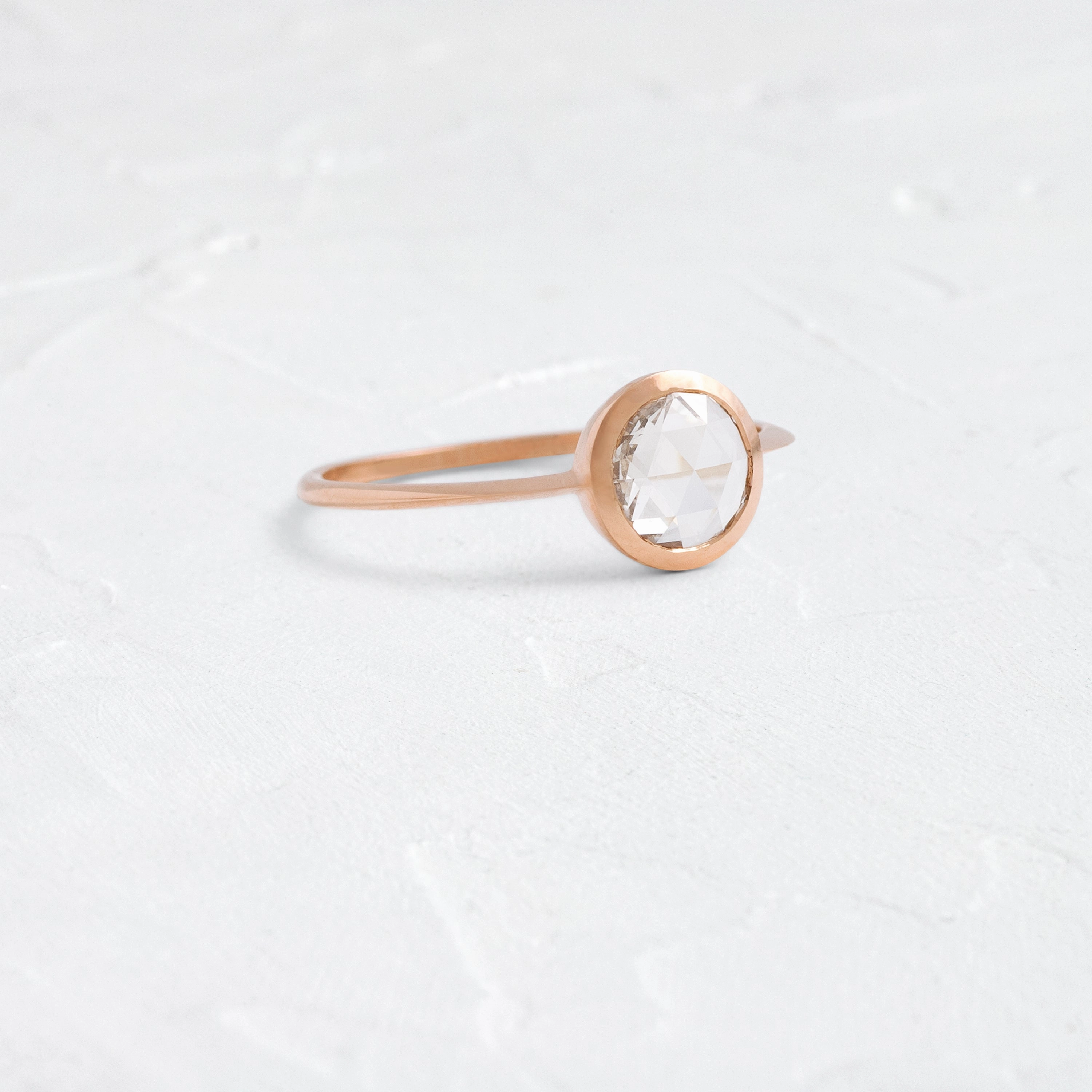 Edifice Ring, Rose Cut