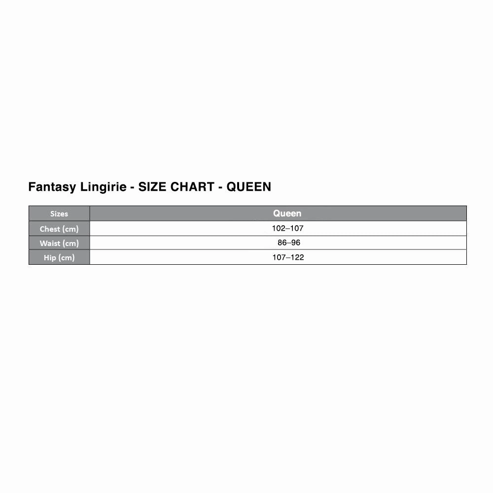 Fantasy Lingerie Heaven Sent Lace & Pearl Halter Dress - Curvy