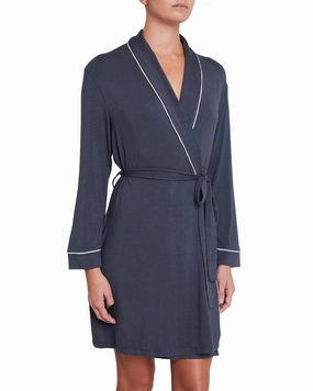 Gisele Tuxedo Robe
