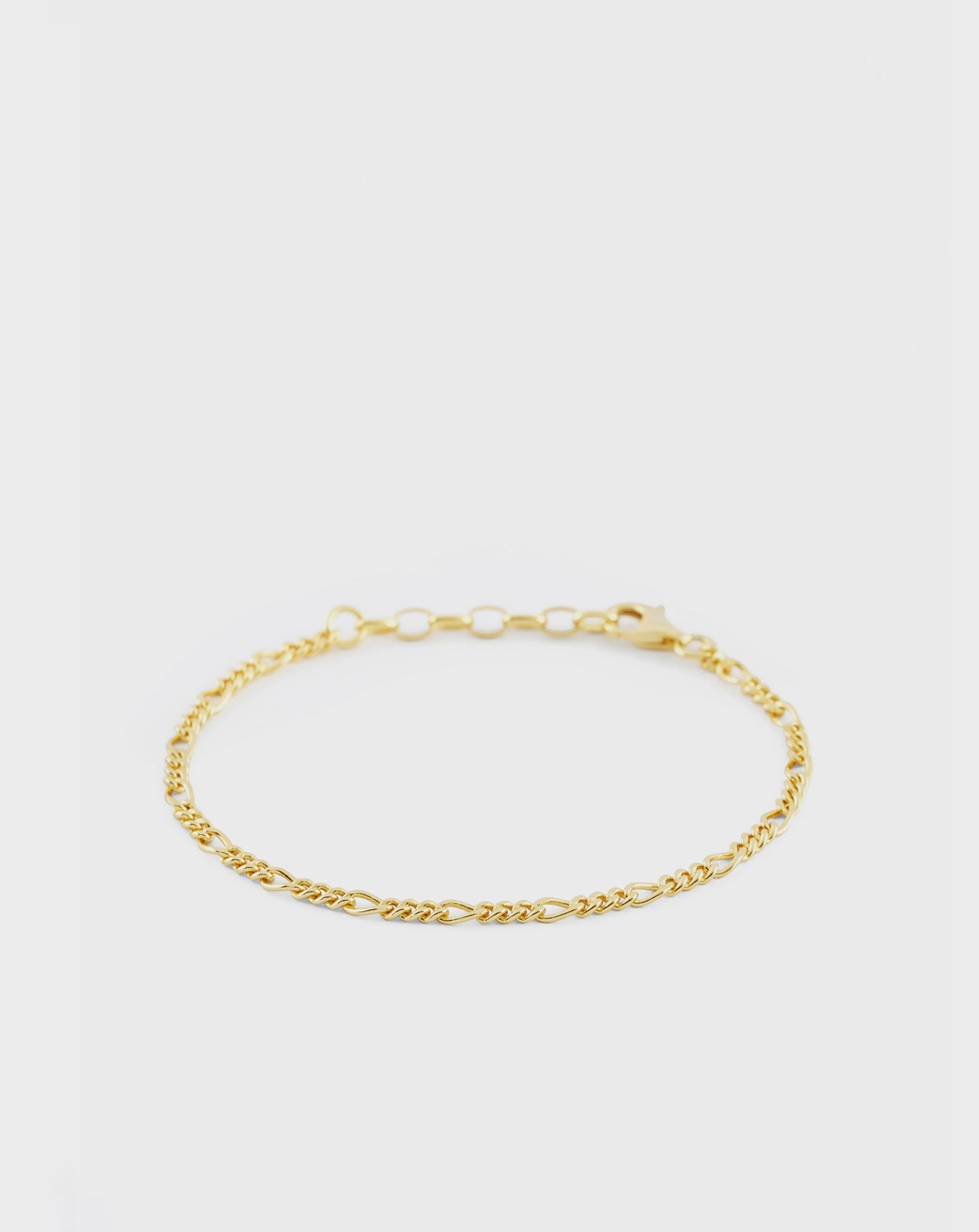Gold Figaro Bracelet