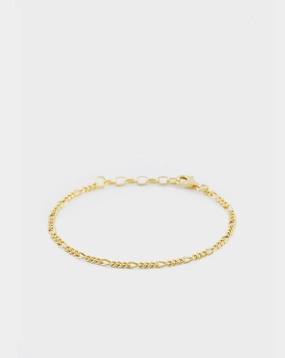 Gold Figaro Bracelet